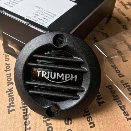 Ribbed abdeckung badge triumph - abdeckung,