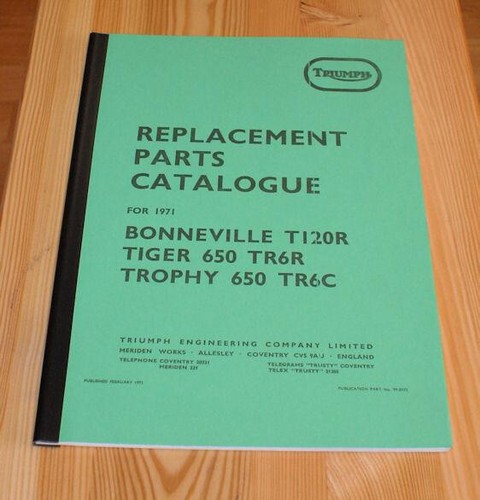 Triumph t120r tr6r parts - triumph,