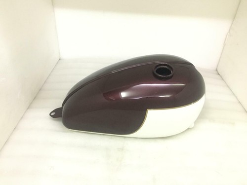 Triumph t120 aubergine weiss - &,